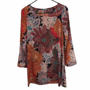 Allison Joy Evereve Floral Boho Dress Women's Size M